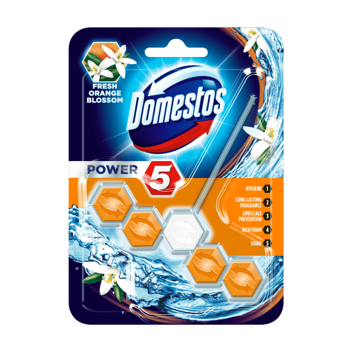 Domestos power5 wc frissítő blokk fresh orange blossom
