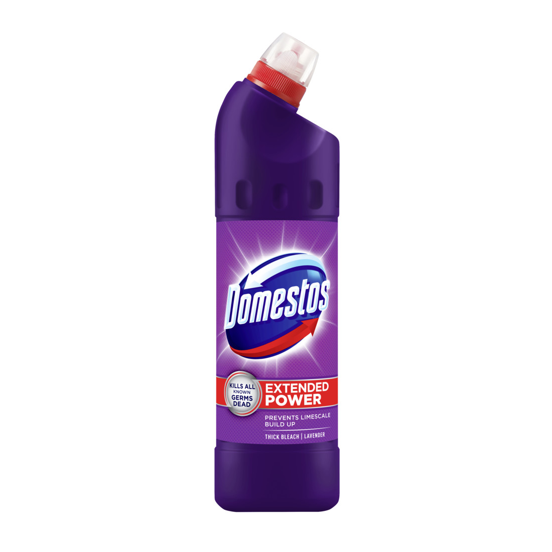 Domestos Extended Power fertőtlenítő hatású folyékony tisztítószer Lavender