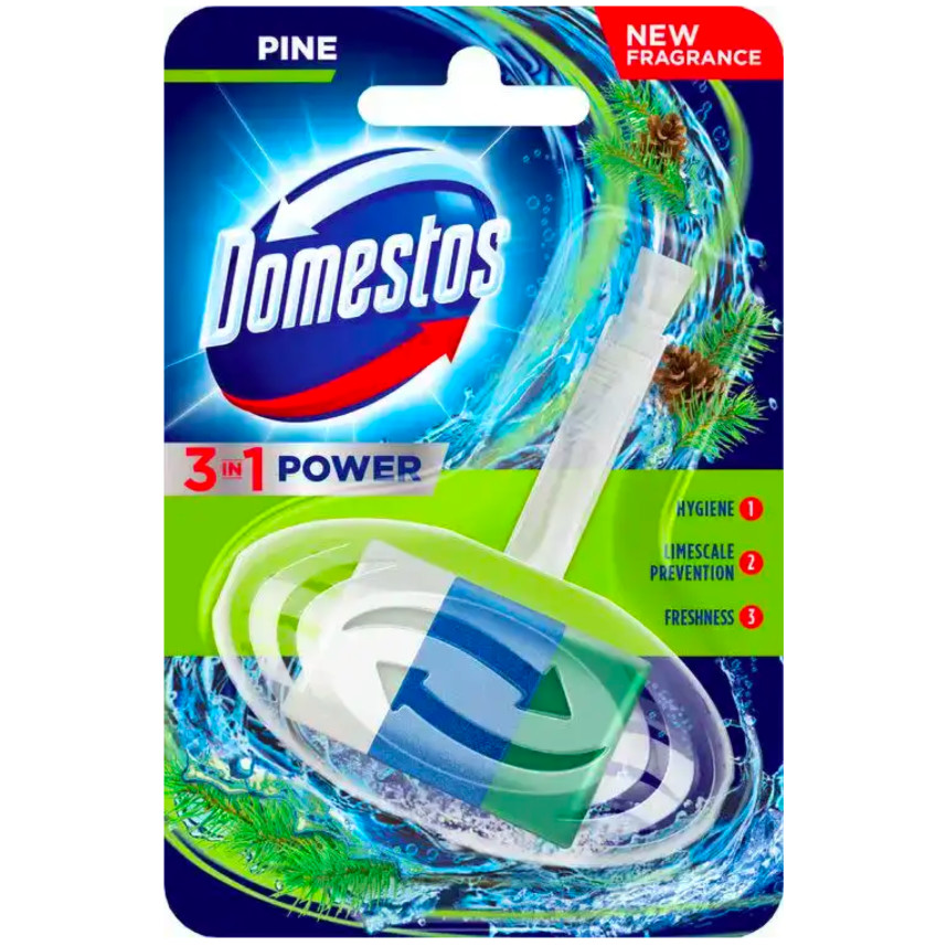 Kostka zapachowa do toalet Domestos 3w1 pine