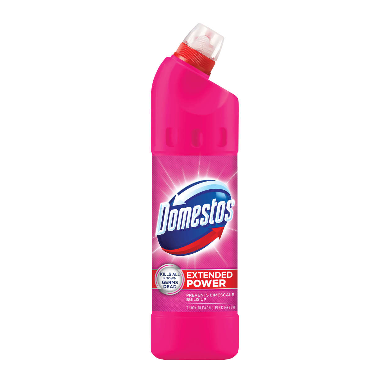 Domestos Extended Power fertőtlenítő hatású folyékony tisztítószer Pink Fresh