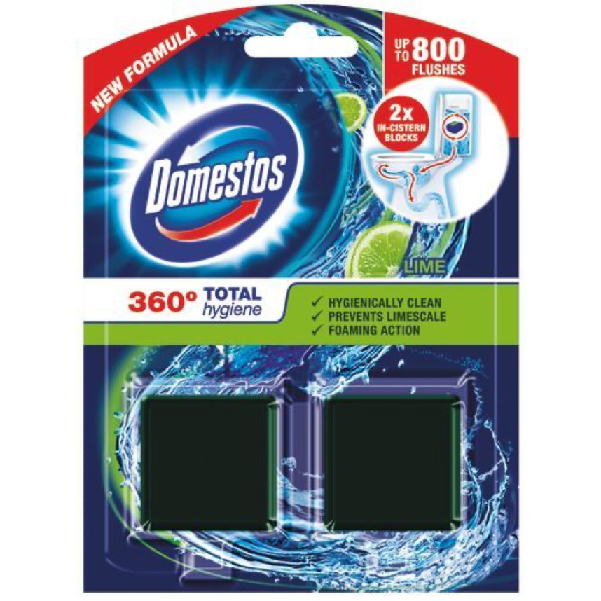 Domestos Duopack Cistern Lime
