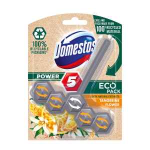 DOMESTOS ECO RIMBLOCK TANGERINE FLOWER 55G