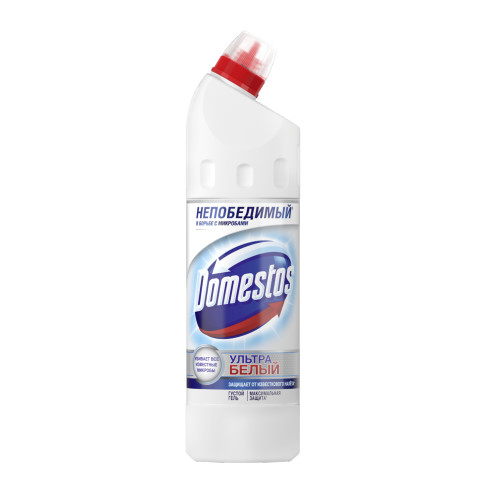 Гель для очищения унитаза Domestos Ультра белый