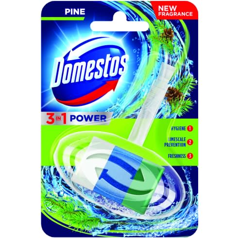 Domestos 3in1 kosaras wc-rúd pine