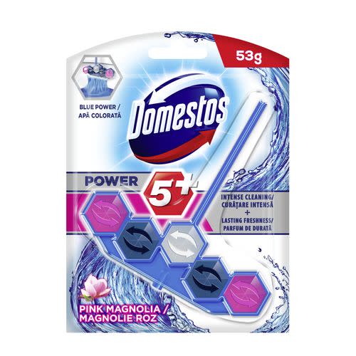 Domestos Power 5 Active Blue Water Pink 