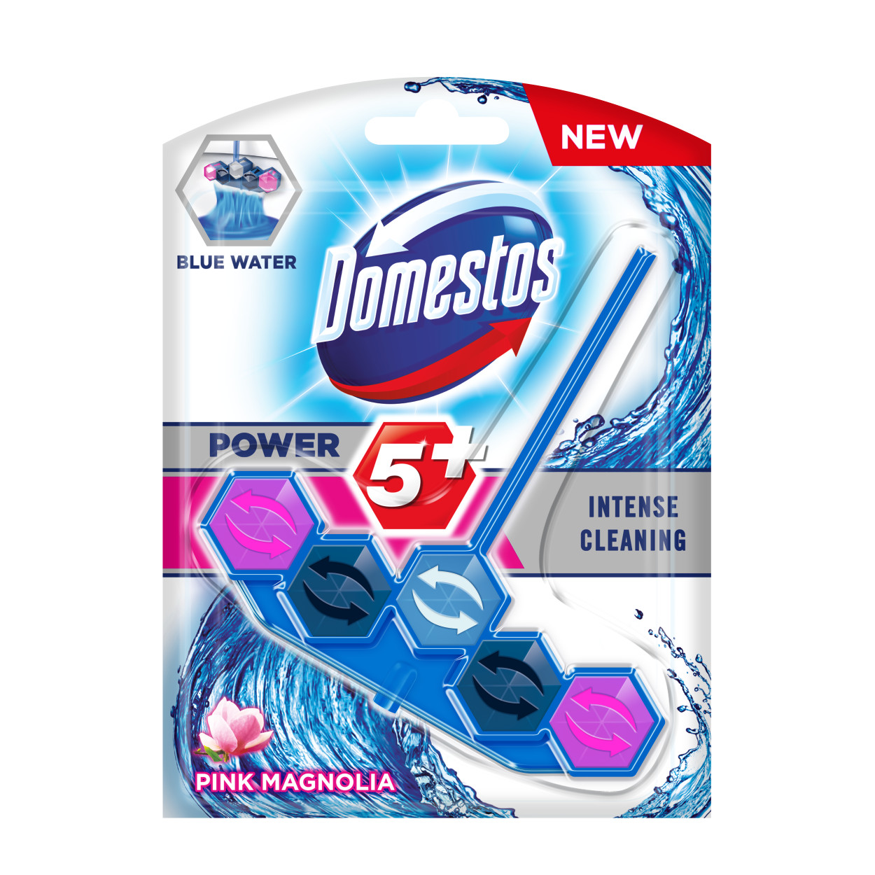 Domestos Block Power 5+ Water Pink