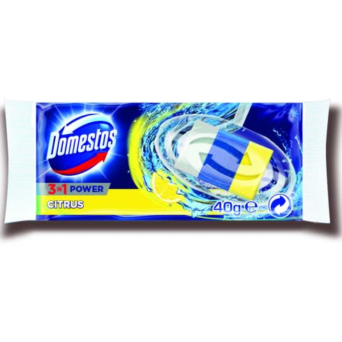 A Domestos 3in1 WC-frissítő kellemes friss illatot biztosít a WC-ben, miközben segít tisztán tartani a WC-jét.