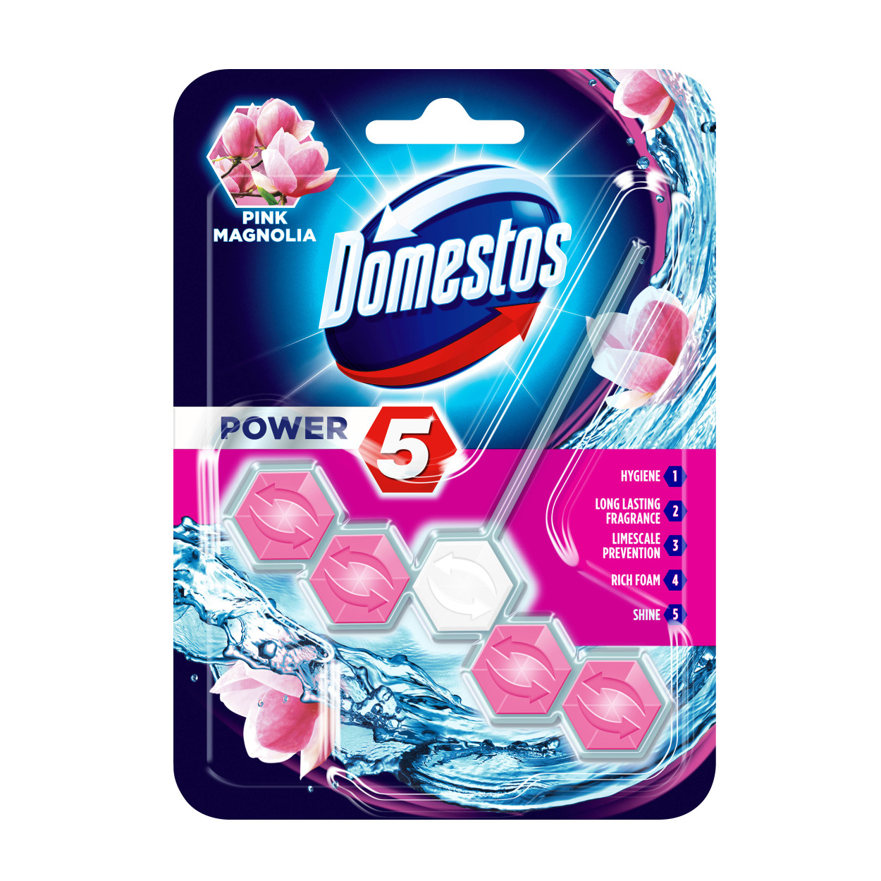 Domestos Power 5 Pink Magnolia