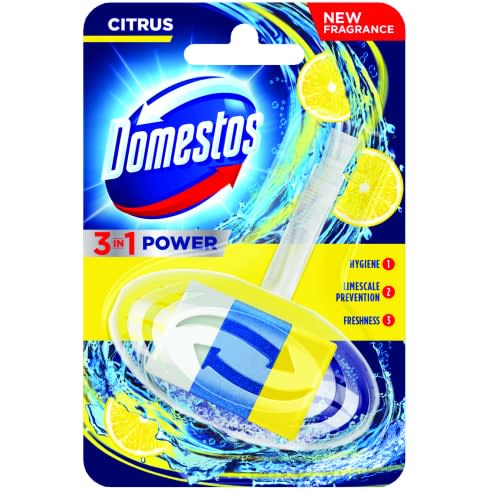 Domestos power5 wc frissítő blokk lime