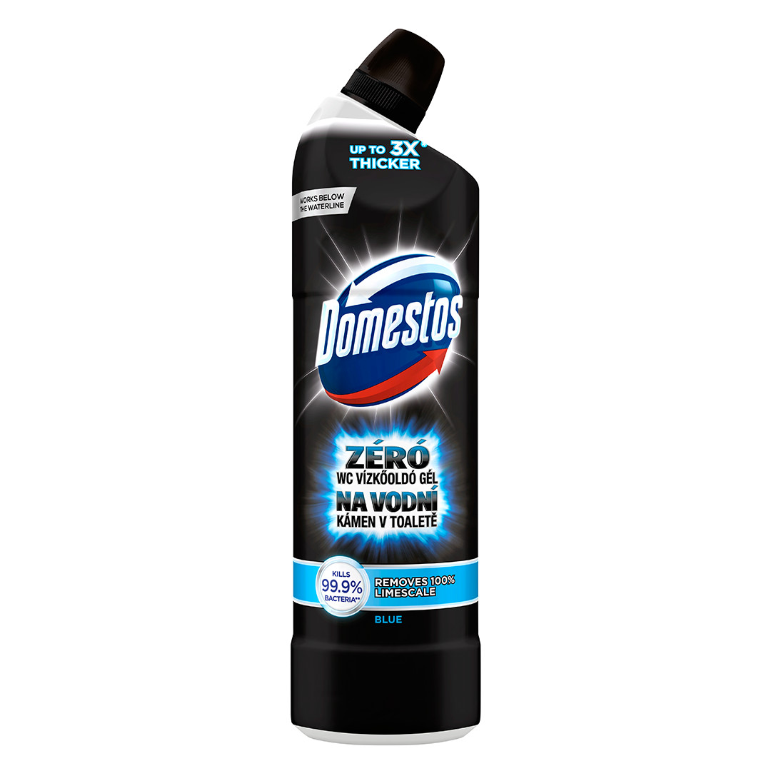 Domestos Zéró WC vízkőoldó Blue