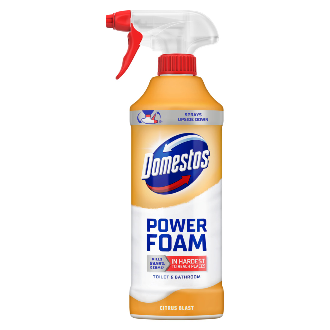 Domestos power foam citrus blast