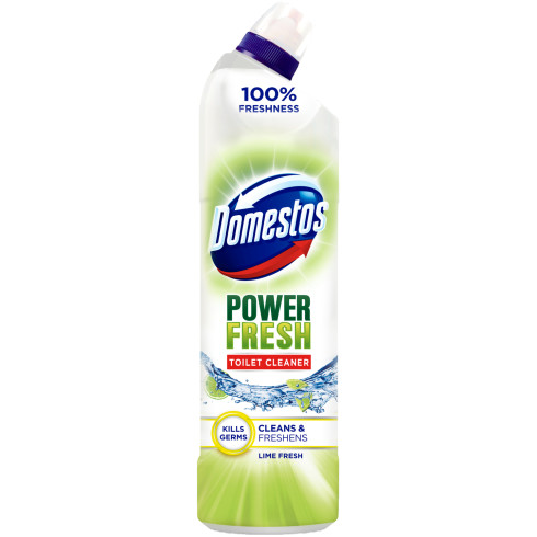 Płyn do czyszczenia toalet Domestos power fresh lime