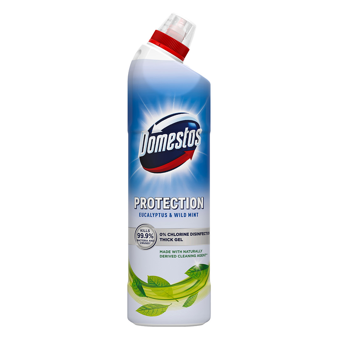 Domestos Protection fertőtlenítő hatású gél Eucalyptus&Wild Mint