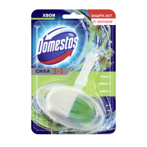 Блок гигиенический для унитаза 3в1 Domestos Хвоя