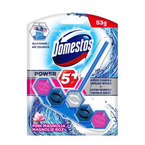 Domestos Power 5 Active Blue Water Pink